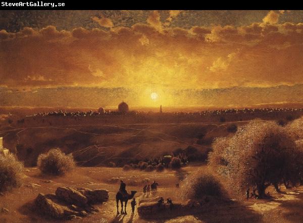 James Fairman View of Jerusalem